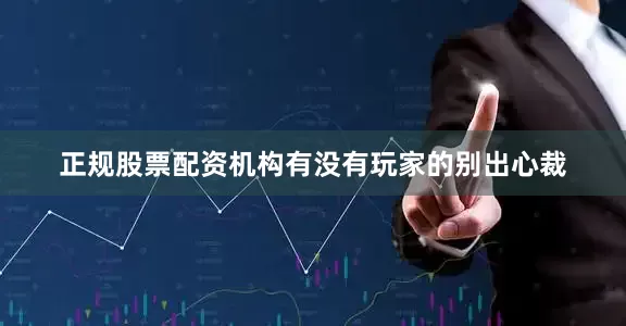 正规股票配资机构有没有玩家的别出心裁